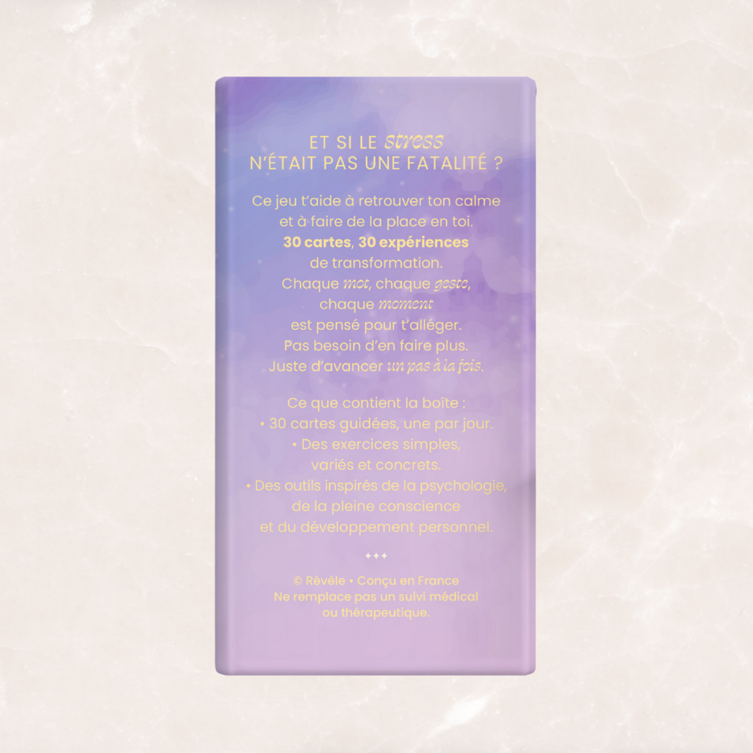 30 jours pour se libérer du stress